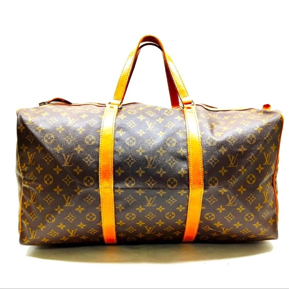Louis Vuitton Boston bag sac souple. Brown monogram made in France. - Picture 3 of 9
